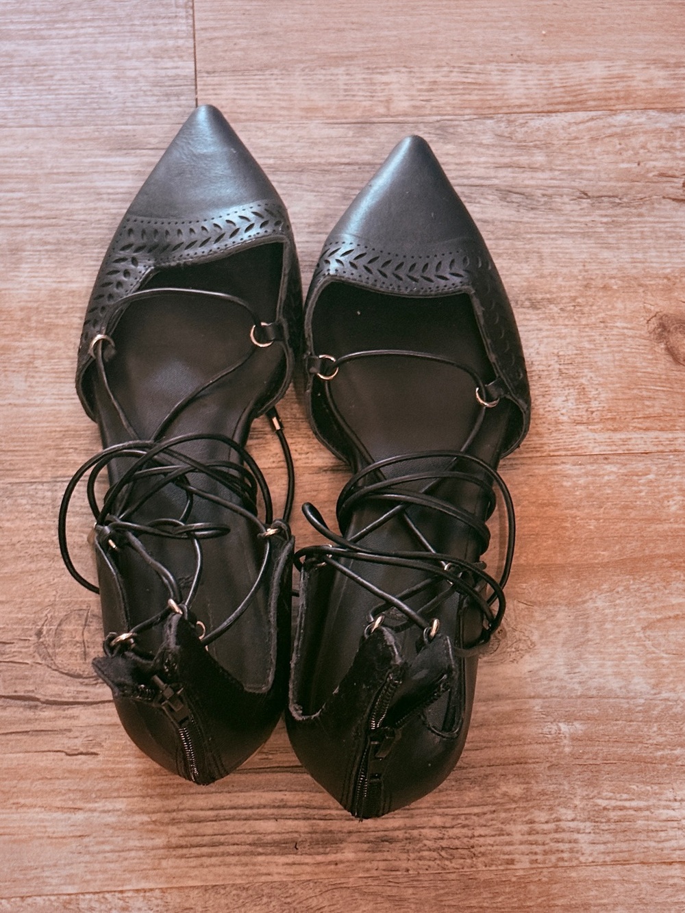 Aldo Pointed Toe Ballerina Flats